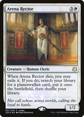Arena Rector Judge Rewards Promo